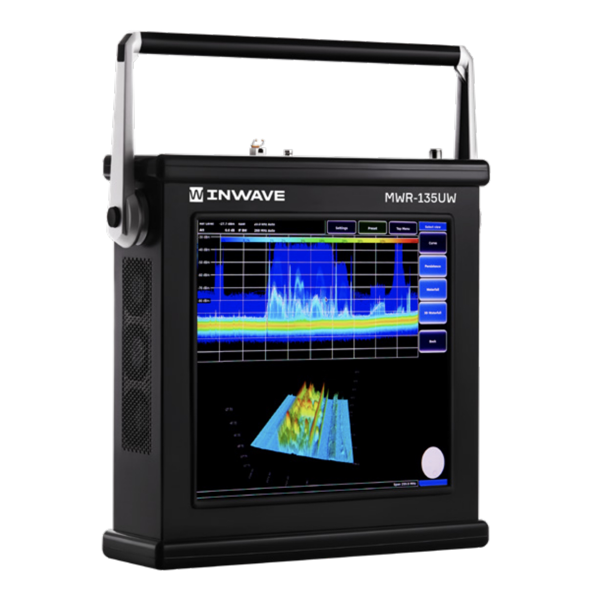 Измерительные приемникиINWAVE MWRс диапазоном от 100 Гц до 13,2 ГГц
