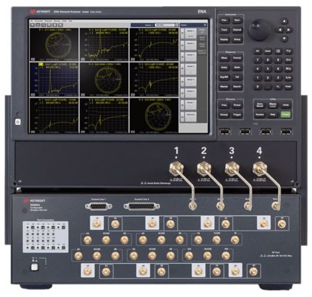 Векторный анализатор цепей Keysight E5080B серии ENA с диапазоном частот от 9 кГц до 53 ГГц