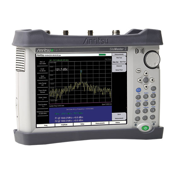 Портативные анализаторы кабелей и антенн Anritsu Site Master S36xE : S361E и S362E (+ Анализатор спектра с диапазоном частот от 2 МГц до 6 ГГц)