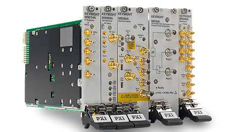 Высокопроизводительный векторный анализатор сигналов в формате PXIe Keysight M9393A с диапазоном частот от 9 кГц до 27 ГГц