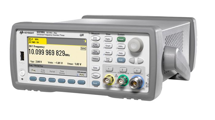 Универсальный частотомер/таймер Keysight 53230A с диапазоном частот от 0 до 15 ГГц