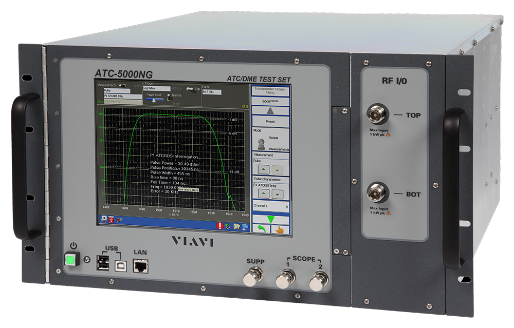 Модель ATC-5000NG для тестирования транспондеров / комплексов DME и генератор цели ADS-B