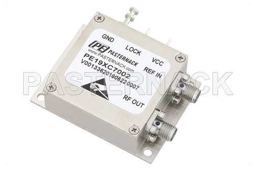 2 GHz Phase Locked Oscillator, 10 MHz External Ref., Phase Noise -100 dBc/Hz, SMA