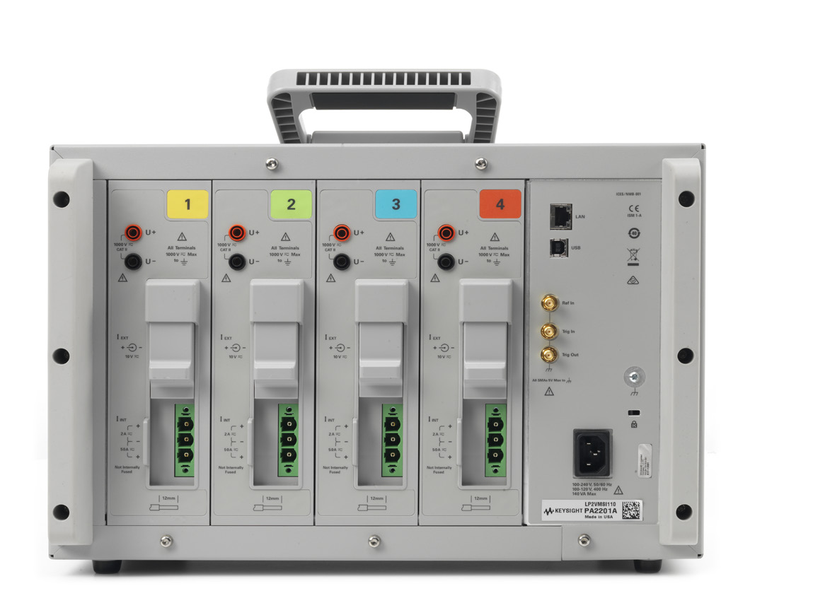 Анализаторы электрической мощности переменного тока Keysight IntegraVision серии PA2200: PA2201A и PA2203A