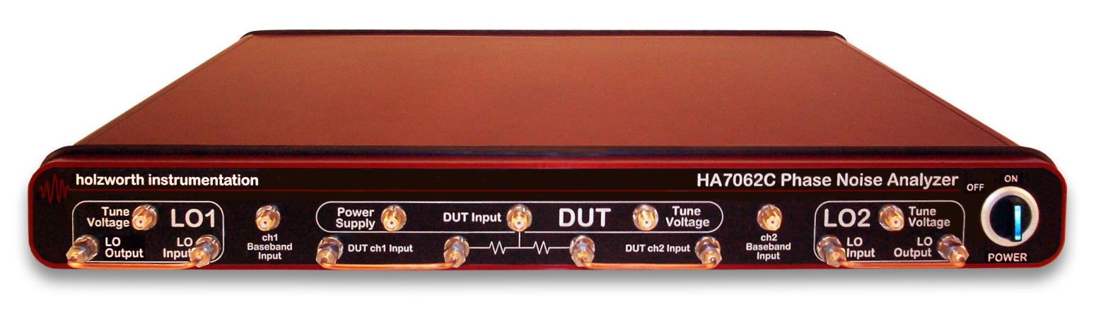 Анализатор фазовых шумов реального времени источников сигнала Holzworth HA7062C с диапазоном частот 10 МГц - 6 ГГц/20 ГГц/50 ГГц и диапазоном отстройки 0,1 Гц - 40 МГц