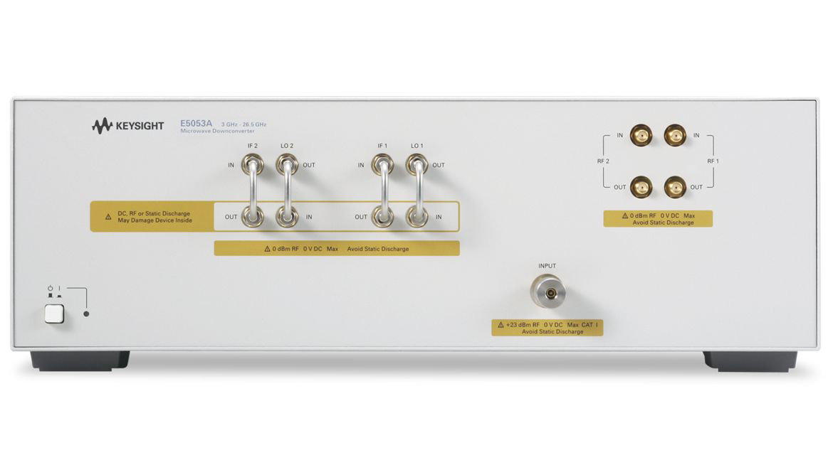 СВЧ преобразователь с понижением частотыKeysight E5053Aс диапазоном от 3 ГГц до 26,5 ГГц