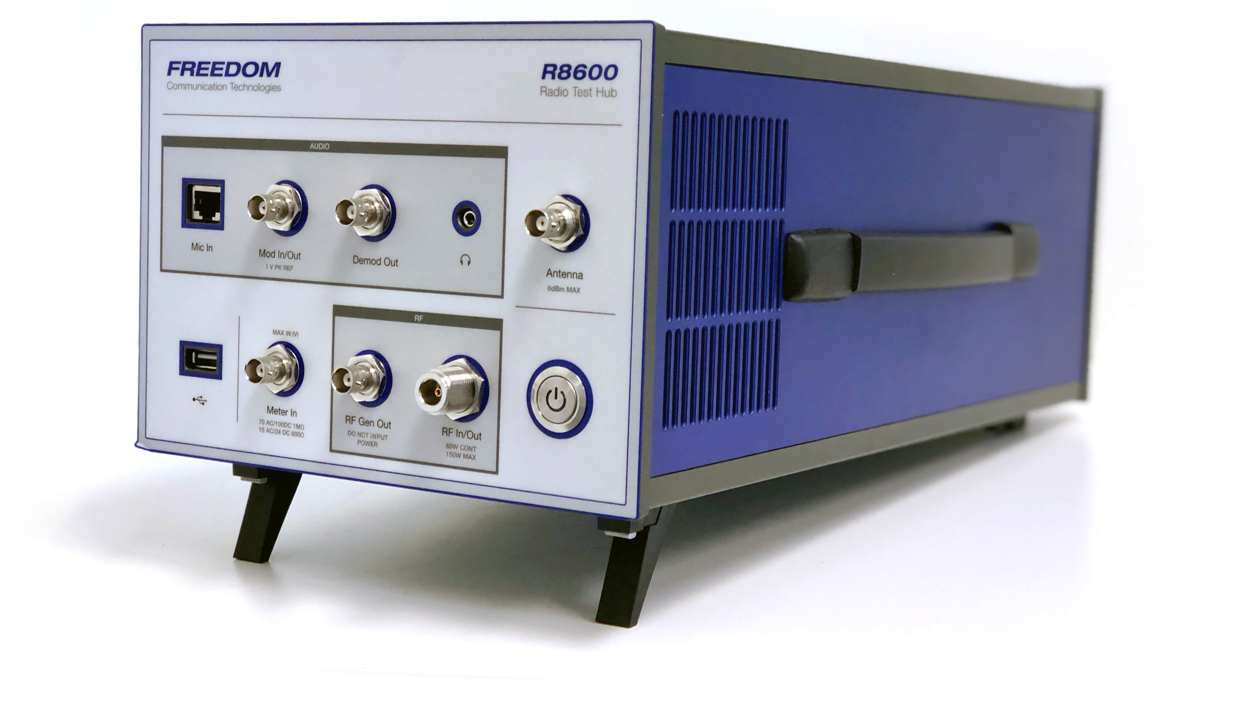 Тестер аналоговых/цифровых систем радиосвязи для производственных испытаний Freedom R8600 с диапазоном частот 1 МГц - 3 ГГц