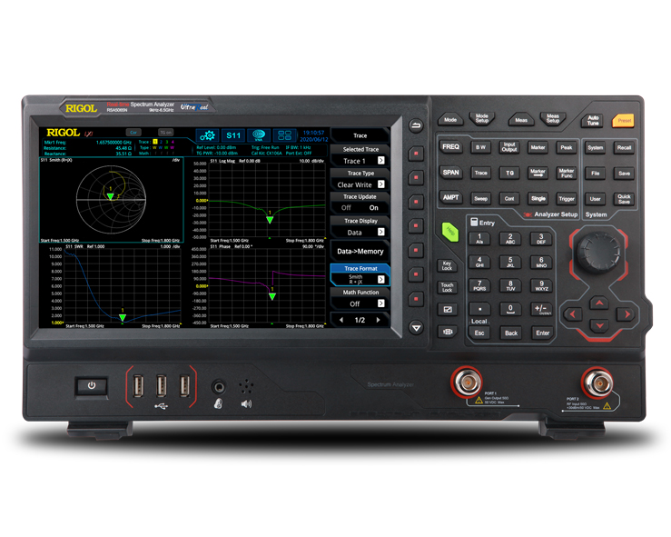 Анализаторы спектра Rigol серии RSA5000 с диапазоном от 9 кГц до 6,5 ГГц