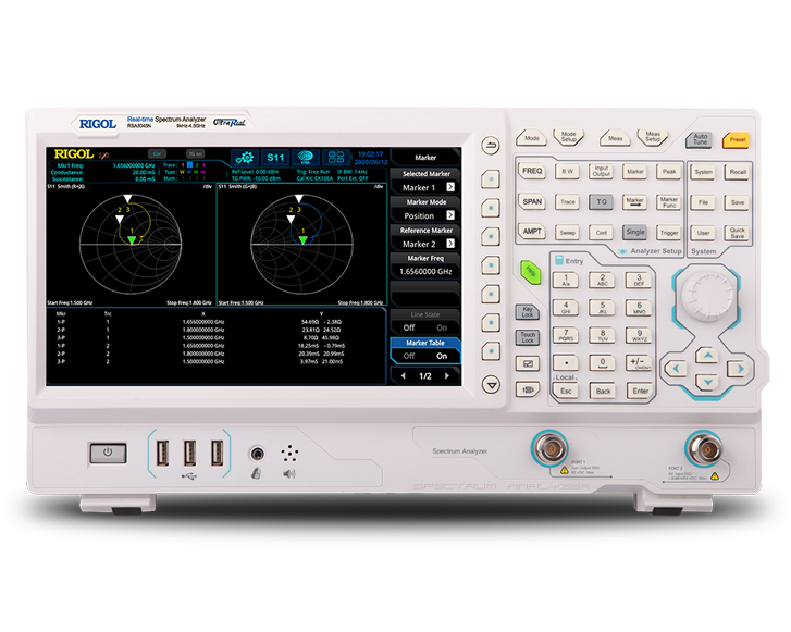 Анализаторы спектра Rigol серии RSA3000 с диапазоном от 9 кГц до 4,5 ГГц