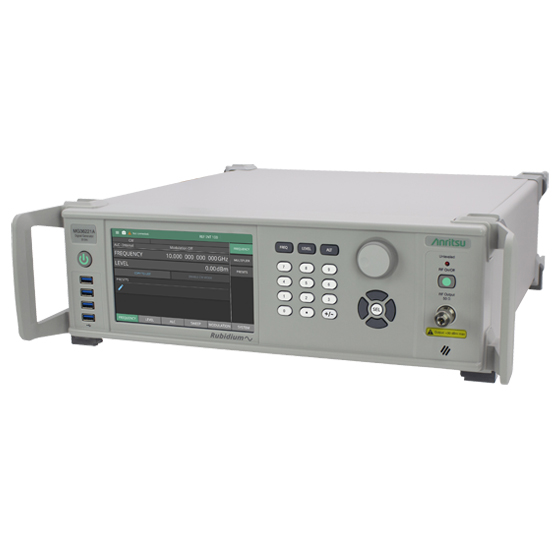 Генераторы сигналов
Anritsu MG362x1A серии Rubidium™:
 MG36221A 9 кГц — 20 ГГц
 
MG36241A 9 кГц — 43,5 ГГц
 
MG36271A 9 кГц — 70 ГГц