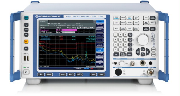 Измерительный приемник ЭМП Rohde&Schwarz ESRP с диапазоном от 10 Гц до 7 ГГц