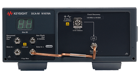 Средства восстановления электрических и оптических тактовых сигналов Keysight Infiniium DCA N1076A, N1076B, N1077A и N1078A 