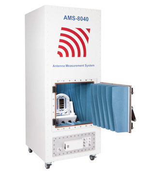 Тестовая система ETS-Lindgren AMS-8040 с диапазоном частот от 400 МГц - 6 ГГц.
