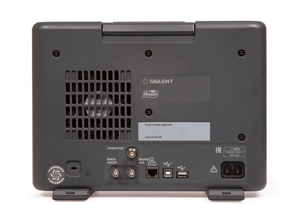 Осциллографы серии АКИП-4140
 с полосой пропускания до 500 МГц,
4 канала + 16 цифровых