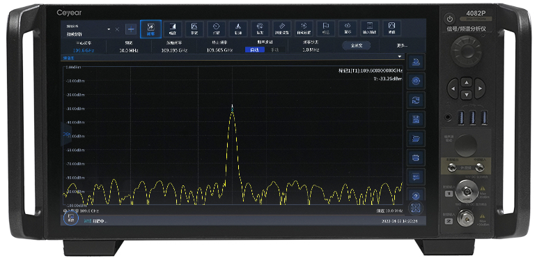 Анализатор сигналов/спектра Ceyear серии 4082
 с диапазоном от 2 Гц до 110 ГГц
 