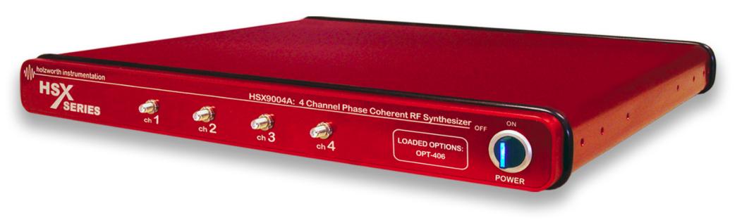 Многоканальный когерентный РЧ-синтезатор сигналов Holzworth HSX9000A