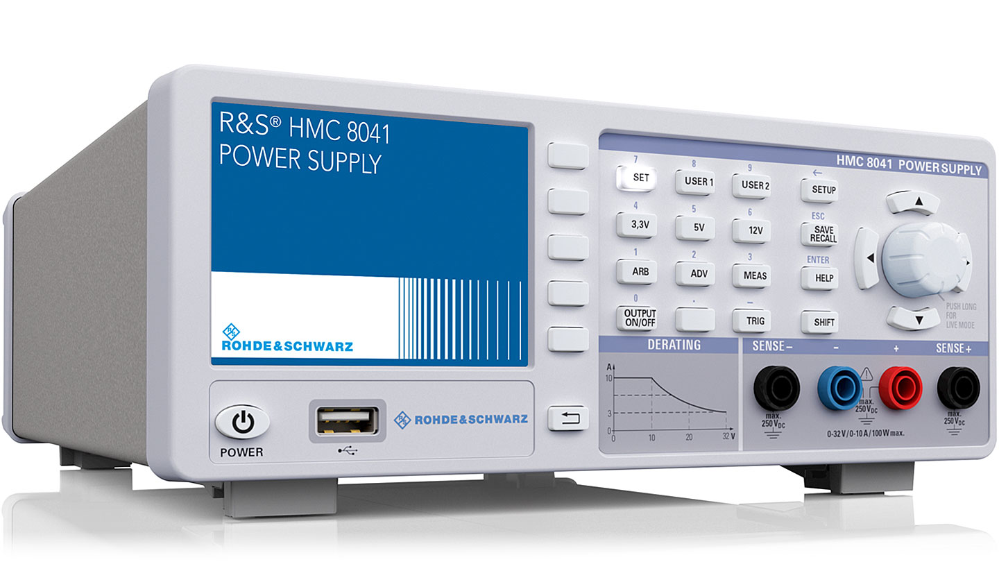 Источники питания постоянного тока Rohde&Schwarz серии HMC804x