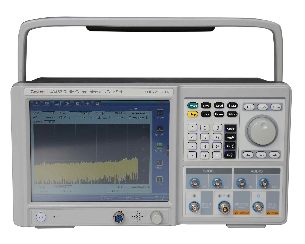 Комплект для тестирования радиосвязиCeyear серии 4945с диапазоном частот от 100 кГц до 3 ГГц