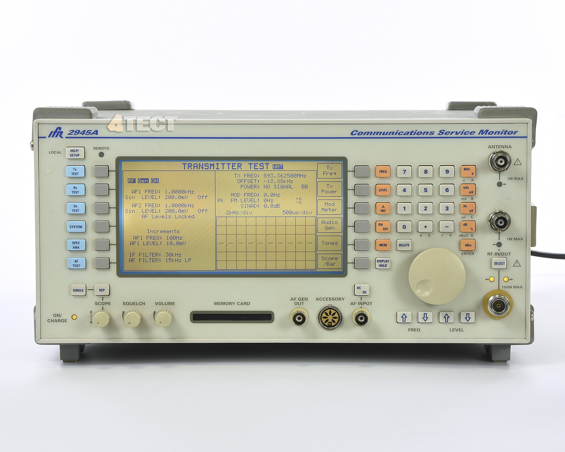 Радиоизмерительный комплекс Aeroflex IFR 2945A с диапазоном частот от 400 кГц до 1,05 ГГц