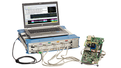 Модуль логического анализатора Keysight U4164A до 4 Гбит/c в режиме АЛС и 10 ГГц в режиме АВД 