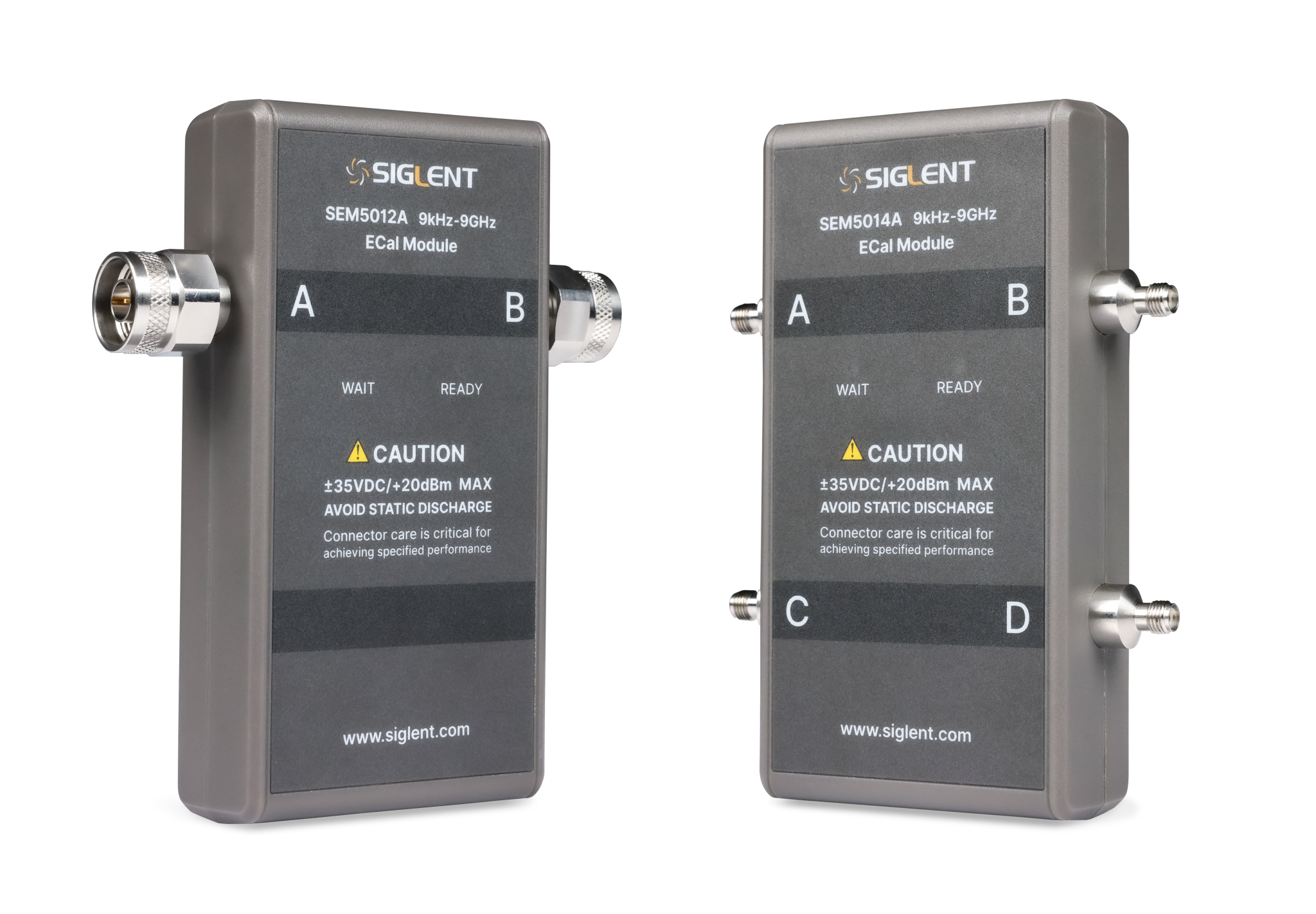 Модули электронной калибровки
Siglent серии SEM5000A
с диапазоном от 9 кГц до 26,5 ГГц