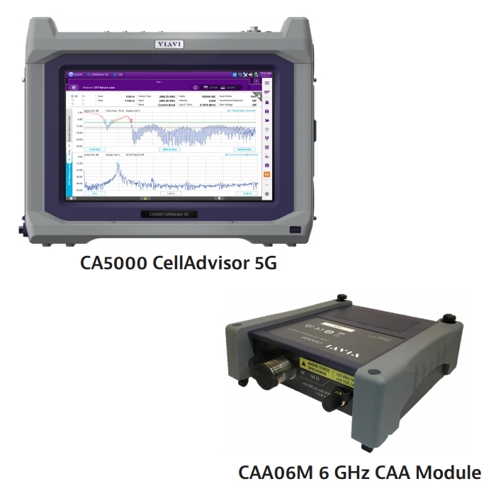 Модуль VIAVI CAA06M анализатора Viavi CA5000 для тестирования инфраструктуры сотовой связи