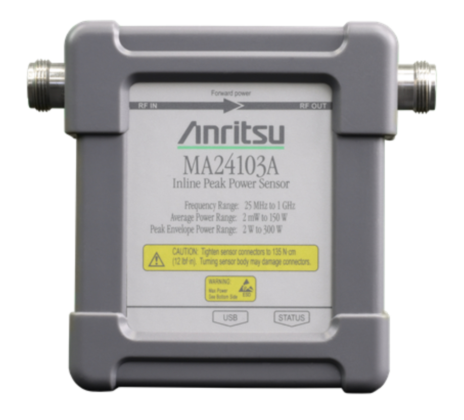 Низкочастотный датчик пиковой мощности
Anritsu MA24103A
для точного измерения пиковой и среднеквадратичной мощности
в диапазоне от 25 МГц до 1 ГГц и от 2 МВт до 150 Вт