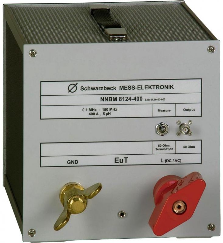Асимметричный эквивалент сети
 Schwarzbeck NNBM 8124-400 с диапазоном частот от 100 кГц до 150 МГц.