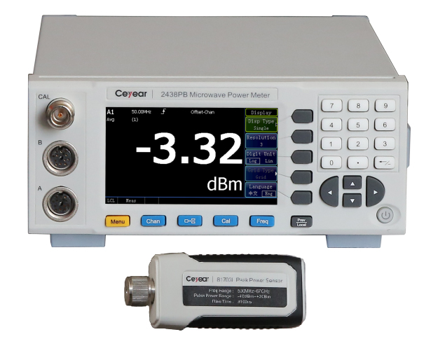 Измерители мощностиCeyear серии 2438:2438CA/CB/PA/PBс диапазоном частот от 9 кГц до 500 ГГц