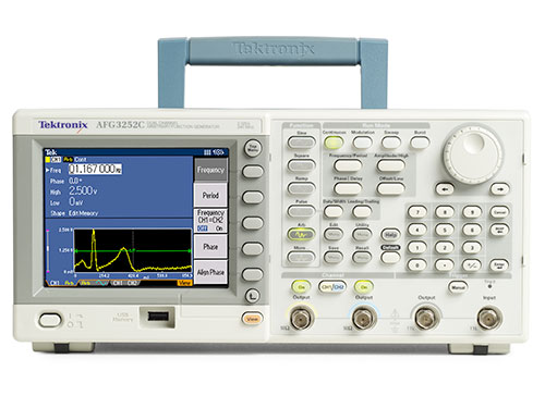 Генераторы сигналов произвольной формы и стандартных функций Tektronix серия AFG3000C