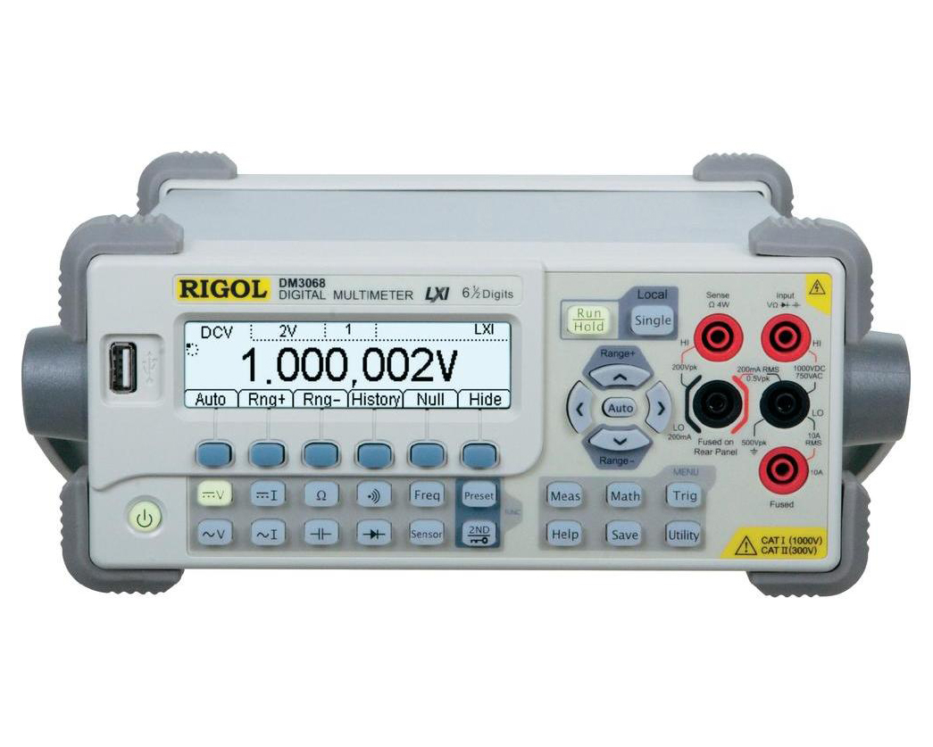 Цифровые мультиметры Rigol серии DM3000с разрядностью 5,5 и 6,5