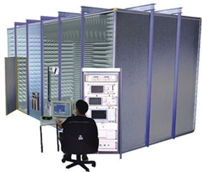 Тестовая система ETS-Lindgren AMS-8500 с диапазоном частот от 690 МГц до 6 ГГц.