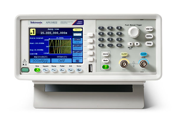 Серия генераторов сигналов произвольной формы и стандартных функций Tektronix AFG1000