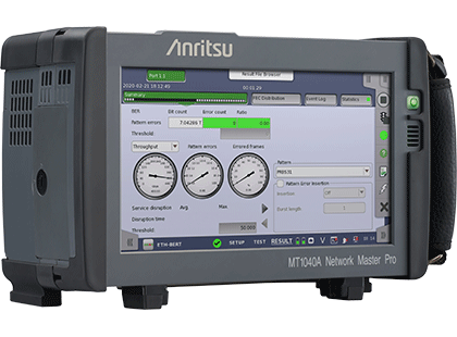 Портативный анализатор Anritsu MT1040A для сетей 400G