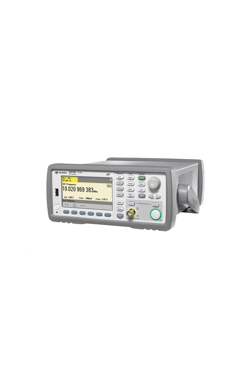 Одноканальный ВЧ частотомер Keysight 53210A с диапазоном частот от 0 до 15 ГГц
