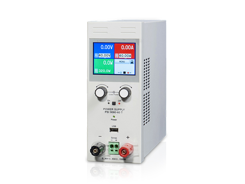 Программируемые источники питания
постоянного тока
 EA Elektro-Automatik серии PSI 9000 T
 с максимальной выходной мощностью
от 320 Вт до 1,5 кВт