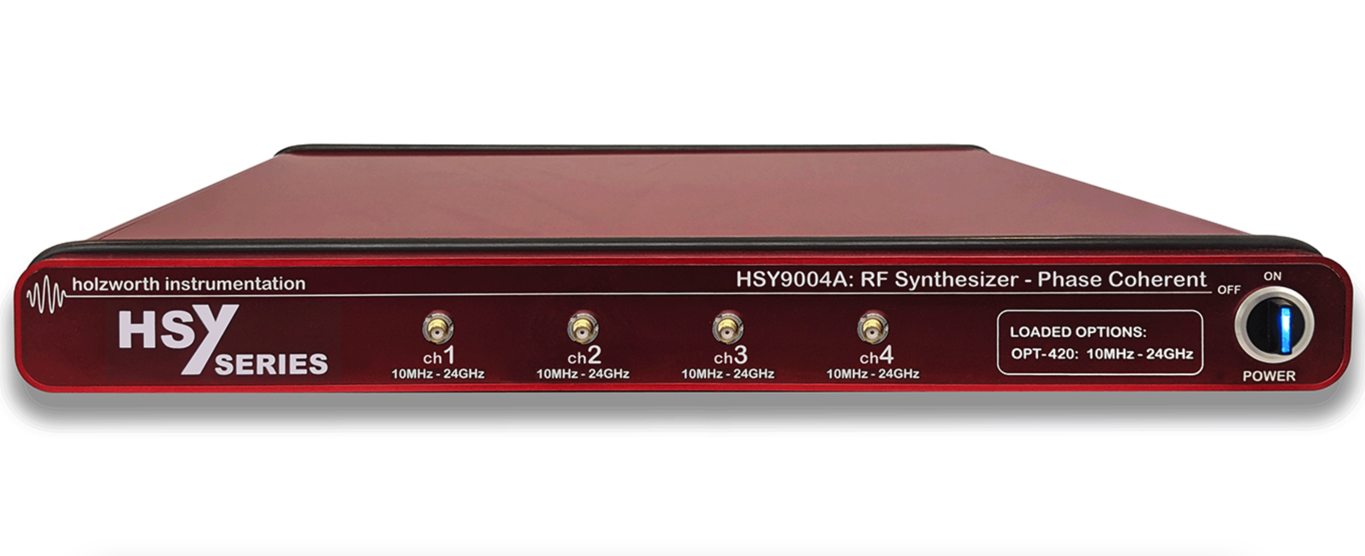 РЧ-синтезаторы сигналов Holzworth серии HSY с диапазоном частот 10 МГц - 40 ГГц