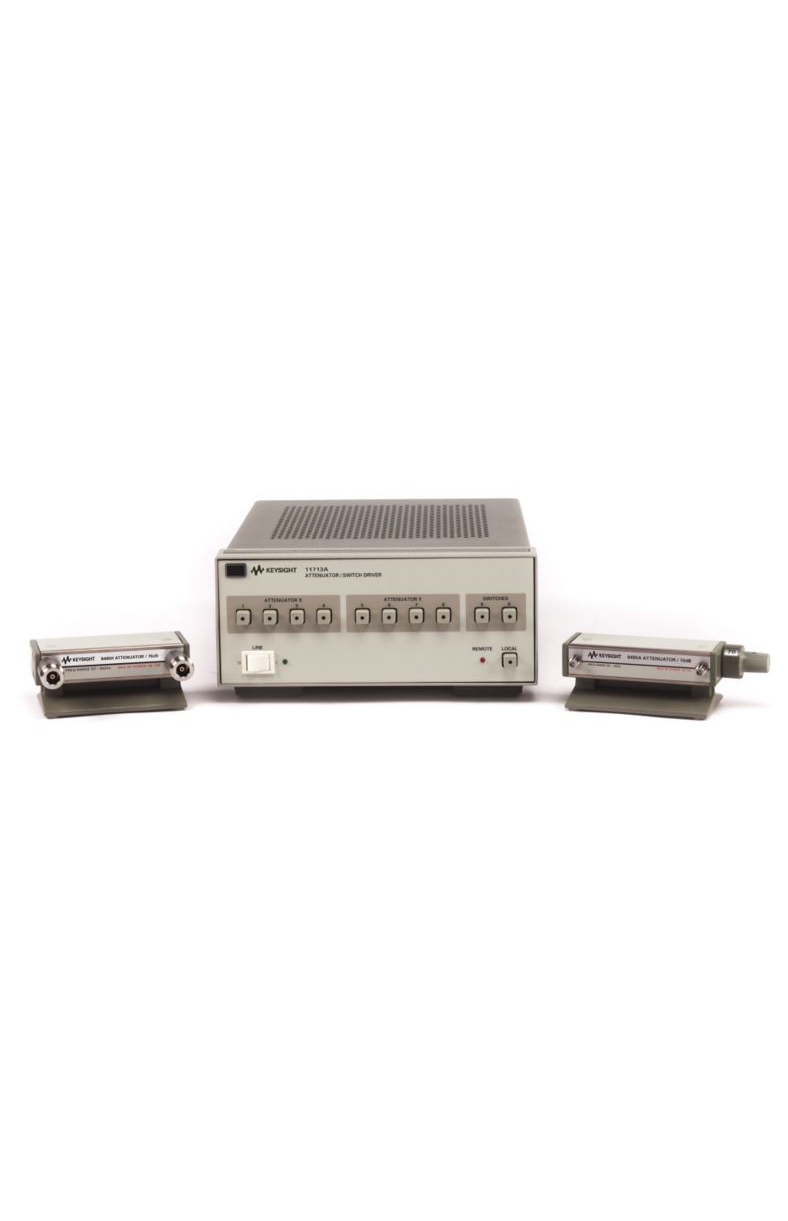Механический шаговый аттенюатор Keysight 8495A с диапазоном частот от 0 до 4 ГГц