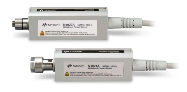 Измерители мощности
Keysight серии P N1921A
с диапазоном от 50 МГц до 18 ГГц