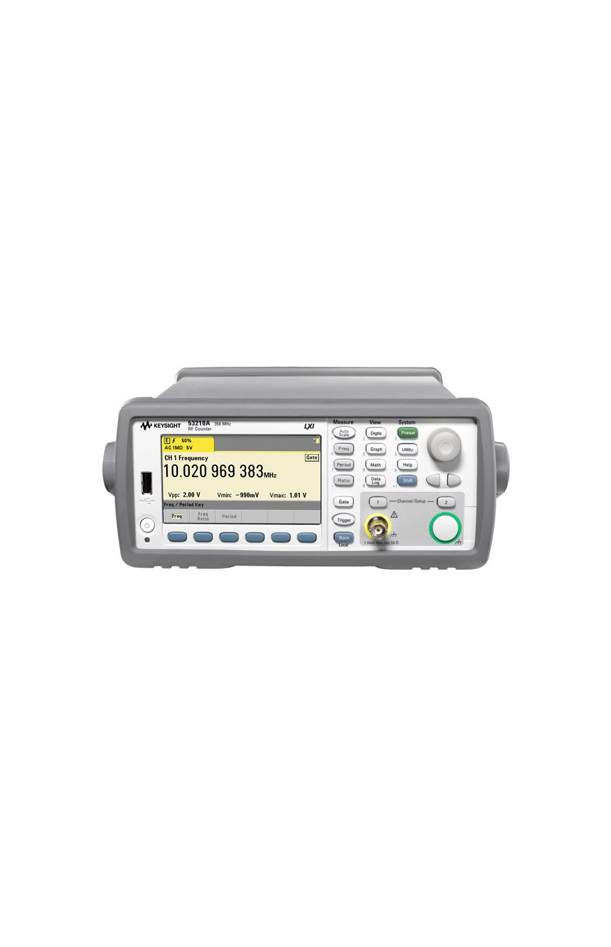 Одноканальный ВЧ частотомер Keysight 53210A с диапазоном частот от 0 до 15 ГГц