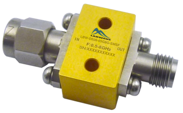 Широкополосный детектор мощностиLabwave LBW-DE06-05G8G-SMSFс диапазоном от 500 МГц до 8 ГГц