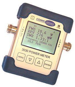 Измеритель мощности COMM-connect 3030 с частотным диапазоном от 30 МГц до 500 МГц.