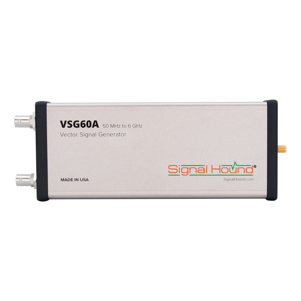 Векторный генератор сигналов
Signal Hound VSG60A
с диапазоном от 50 МГц до 6 ГГц
