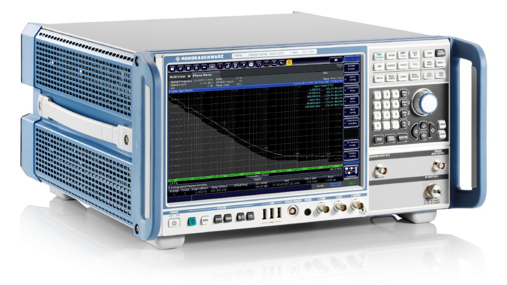 Анализатор фазовых шумов и тестер ГУН
Rohde&Schwarz FSPN
с диапазоном частот от 1 МГц до 50 ГГц