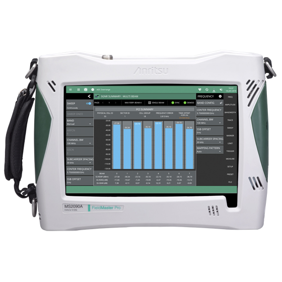 Анализаторы спектра серии Anritsu Field Master Pro MS2090A — приборы в компактном портативном исполнении c непрерывным частотным перекрытием от 9 кГц до 54 ГГц