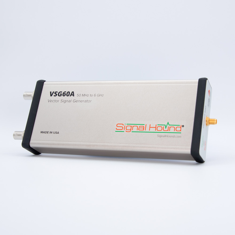 Векторный генератор сигналов
Signal Hound VSG60A
с диапазоном от 50 МГц до 6 ГГц
