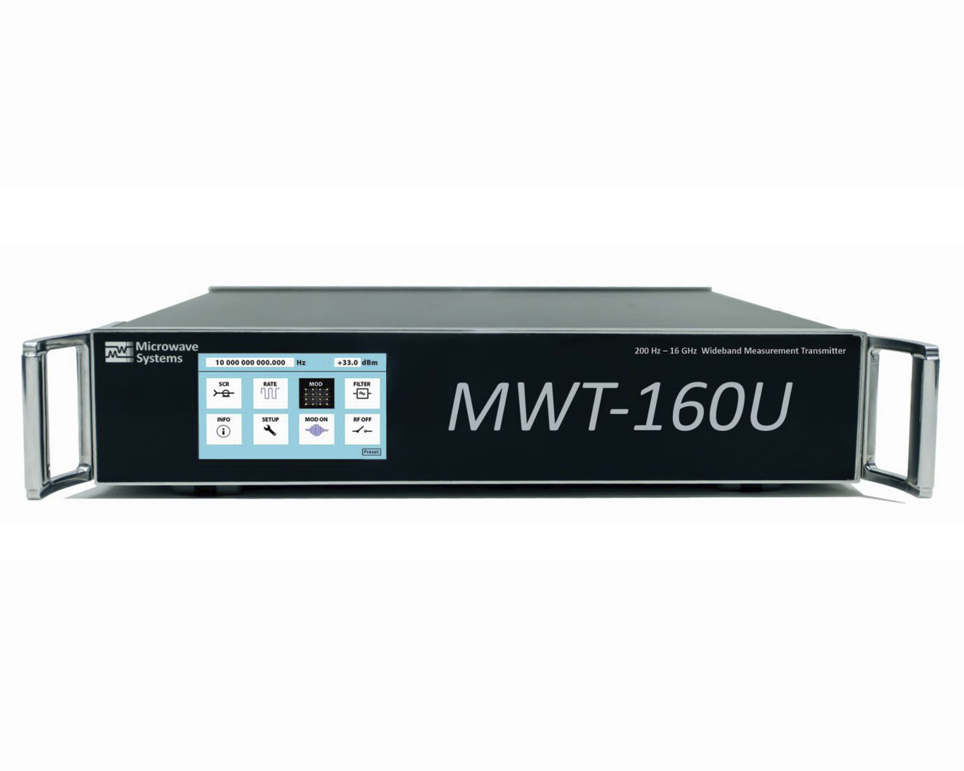 Векторные генераторы сигналовINWAVE MWT-60U, MWT-100U и MWT-160Uс диапазоном от 8 кГц до 16 ГГц