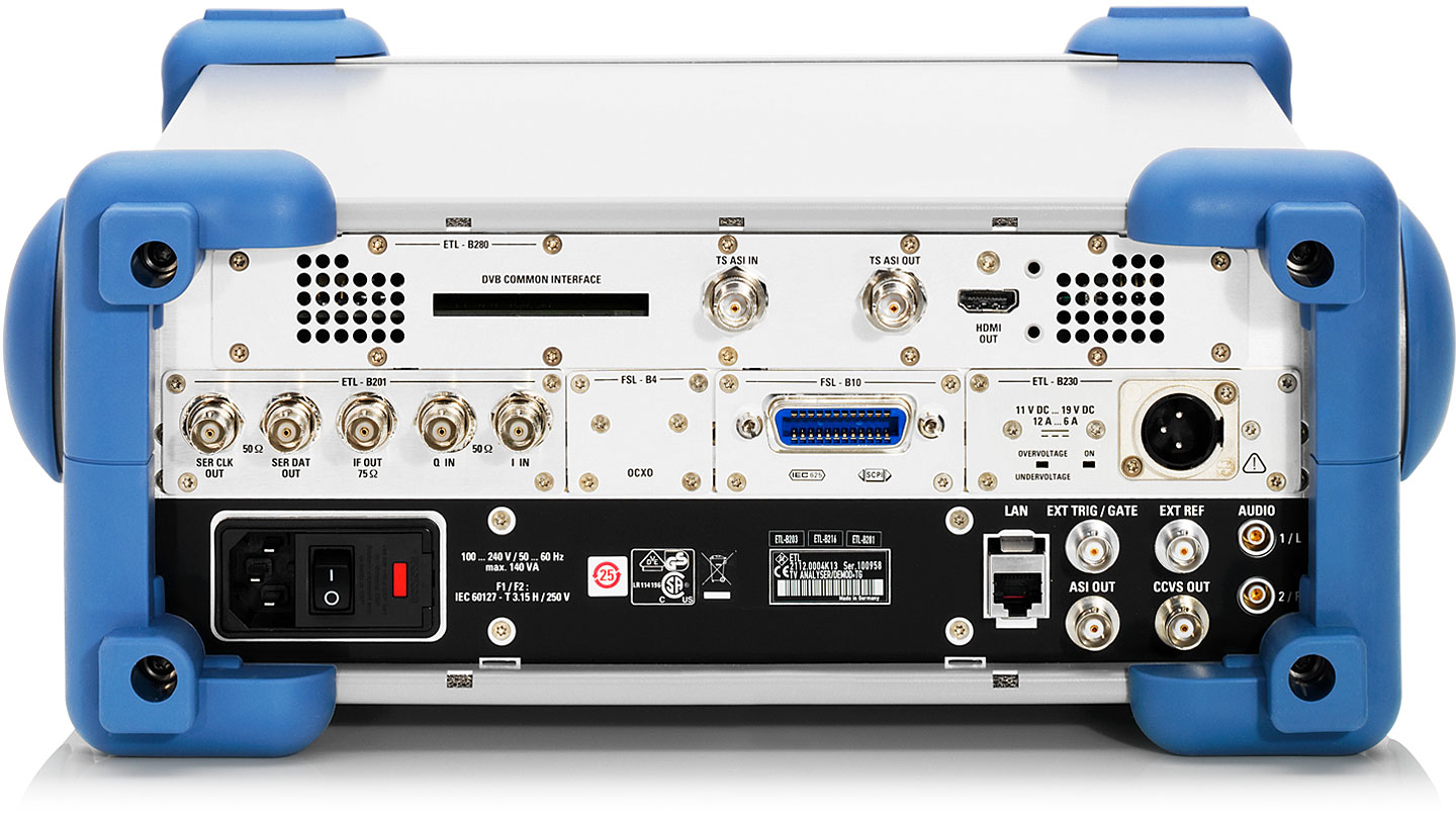 R&S®ETL — анализатор телевизионных сигналов