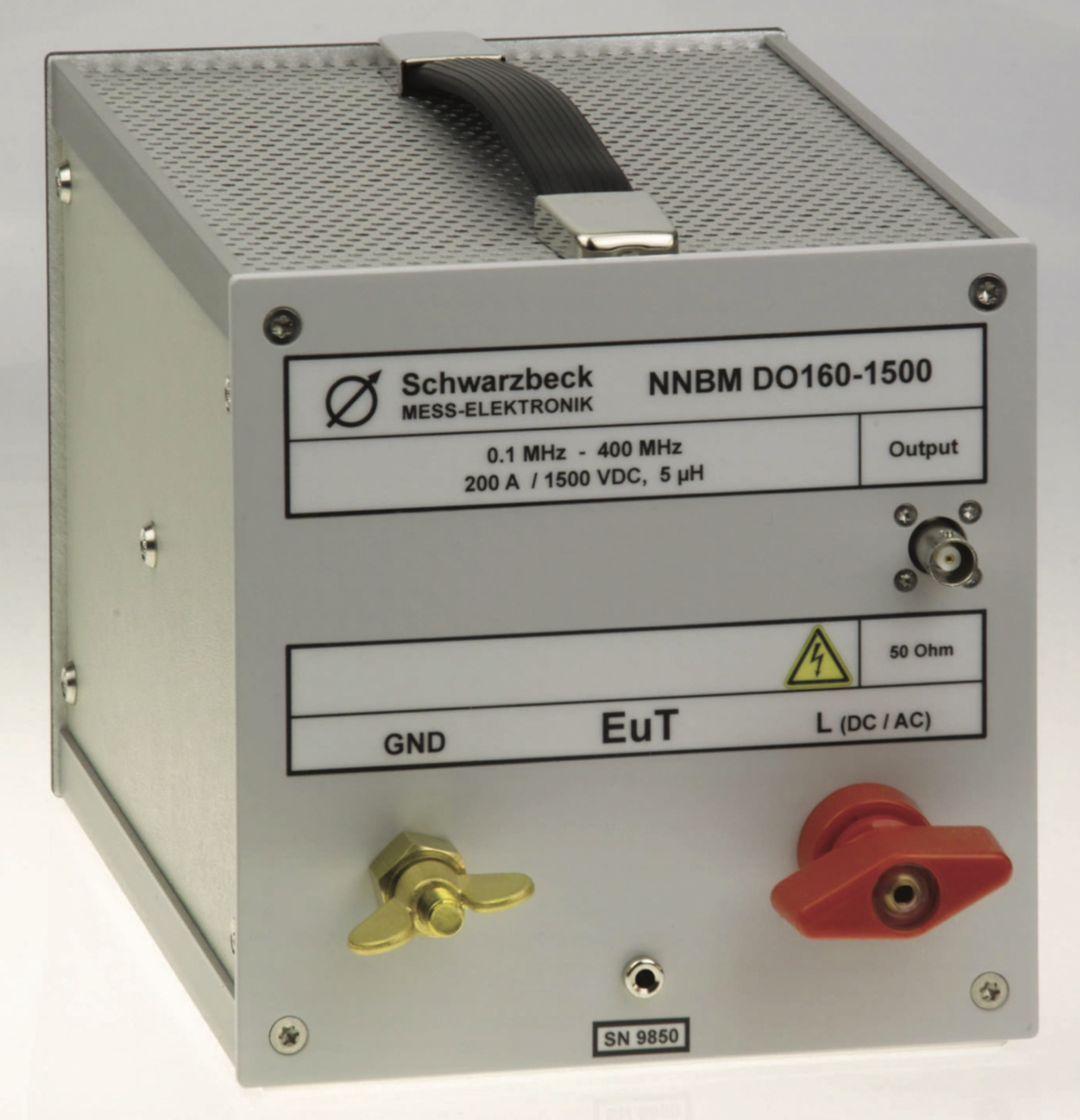 Асимметричный эквивалент сети
 Schwarzbeck NNBM DO160-1500 с диапазоном частот от 9 кГц до 400 МГц