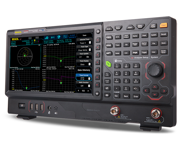 Анализаторы спектра Rigol серии RSA5000 с диапазоном от 9 кГц до 6,5 ГГц